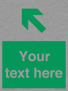 Custom Safe condition: Green Up left arrow